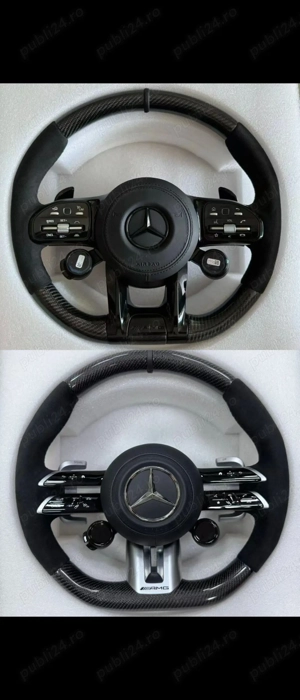 Volan Mercedes AMG - W212-W204-W213-W205-W222-W223 - imagine 5