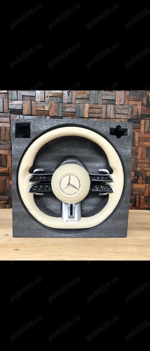 Volan Mercedes AMG - W212-W204-W213-W205-W222-W223 - imagine 9