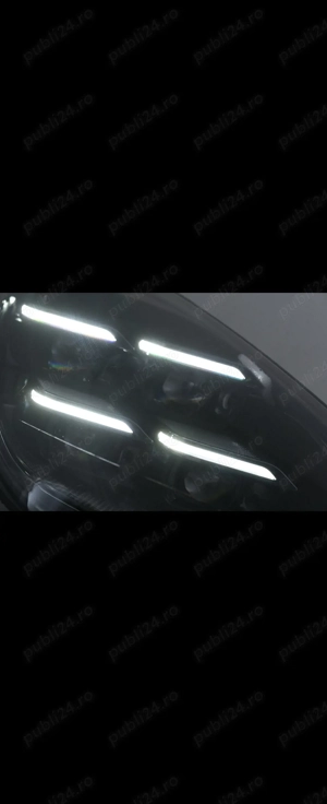 Faruri Full LED Porsche Cayenne look 2024 compatibile 2011-2023 - imagine 2