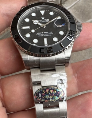 Rolex Yacht-Master 226627 42 mm Titan VF DD3235 1 la 1 1:1 replica super-clona - imagine 2