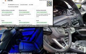 AUDI Q5-3xS-Line QUATRO MATRIX Virtual PIELE Navi Mare HeadUP sunet B&O Shadow Line Unic p. 152000km - imagine 7
