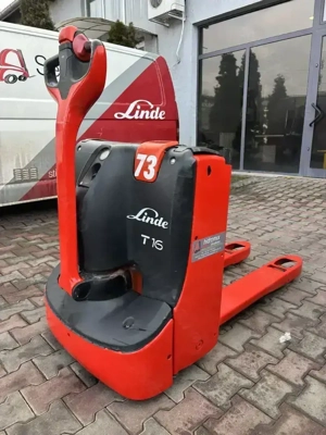 Transpaletă electrică Linde T16 An fabricație: 2017