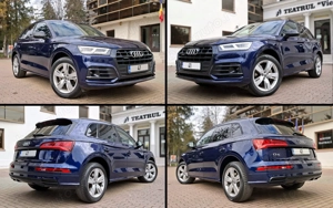 AUDI Q5-3xS-Line QUATRO MATRIX Virtual PIELE Navi Mare HeadUP sunet B&O Shadow Line Unic p. 152000km - imagine 8