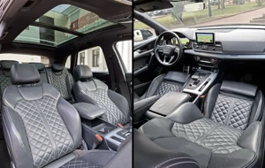 AUDI Q5-3xS-Line QUATRO MATRIX Virtual PIELE Navi Mare HeadUP sunet B&O Shadow Line Unic p. 152000km - imagine 6