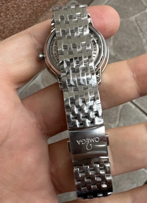 Omega De Ville Prestige Ladies 34 mm White Dial VSF A8800 - imagine 4