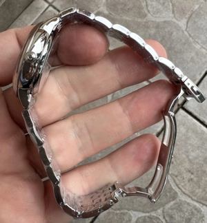 Omega De Ville Prestige Ladies 34 mm White Dial VSF A8800 - imagine 3