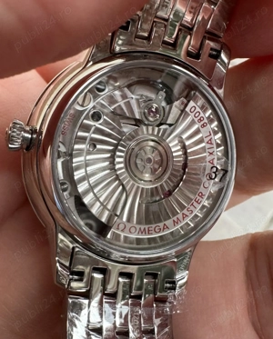 Omega De Ville Prestige Ladies 34mm SS SS Colorful Mop Dial VSF A8800 - imagine 4