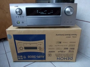 Receiver DENON avr 2808,amplificator 7x140w ampli tuner RDS,2 telecomenzi,vintage JAPAN 