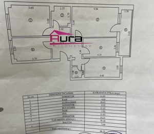 Apartament 4 camere Str.Babadag - imagine 12