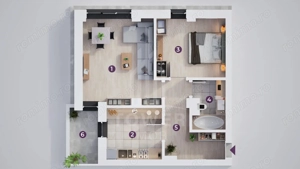 Apartament cu 2 camere. Rate la dezvoltator pe 7 ani, plata și în Crypto