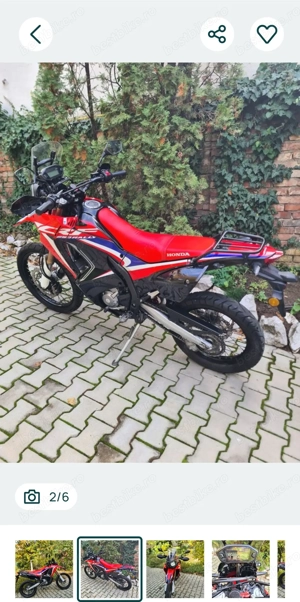 Honda CRF 250 RALLY fabricație 2021 - imagine 4