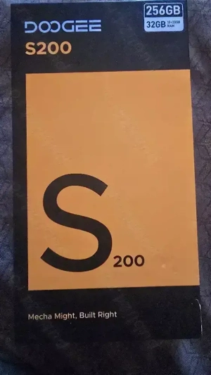 Doogee s200 Nou 800 roni 32 cu 256 giga 