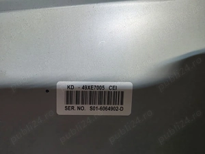 Dezmembrez tv Sony KD-49xe7005 - imagine 4