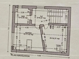 Casă individuală 7 camere, 3 băi, P+E+M, construcție 2000, Timișoara, zona Dâmbovița, comision 0 - imagine 20