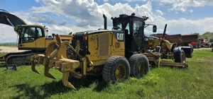 Greder Caterpillar CAT 160M 6X6 cu scarificator - imagine 4