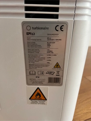 Dezumidificator Turbionair - imagine 3