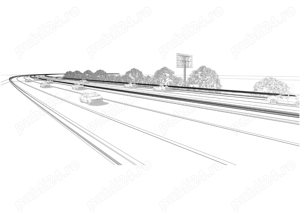 Locație PREMIUM A1 Simeria   Panou Publicitar GIGANT (14x8m)   Vizibilitate Maximă Nod Rutier