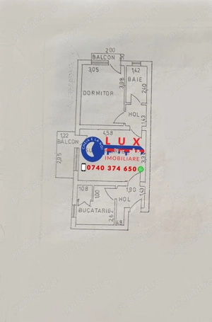 ID 20006 Apartament 2 camere - LA CHEIE - ETAJ 1 - imagine 9