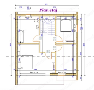 Casă nouă P+E, 115 mp utili, teren 900 mp, aproape de Vatra Dornei - imagine 18