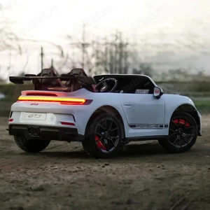 Masinuta electrica pentru 2 copii, Porsche 911 GT3, 320W, 24V 14Ah - imagine 4