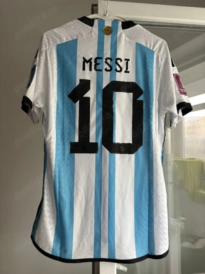 tricou de fotbal Argentina, Messi 10 - imagine 3