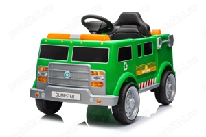 Masinuta electrica pt.copii Kinderauto Dumpster, 2x35W 12V  - imagine 2