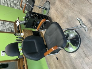 Vand scaun si oglinda frizerie  - imagine 2