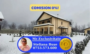 Casă P+1 modernă, complet echipată, cu teren mult, la Crasna