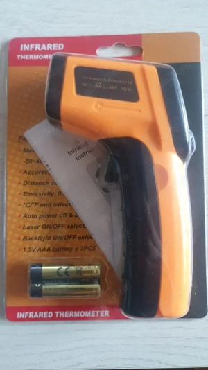 termometru laser infraroșu grade -50 la 400c