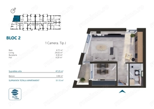 Apartament 1 cameră | Elite Town - Torontalului - METRO 2 - imagine 2
