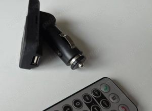 Modulator FM USB cu Bluetooth cu functie handsfree