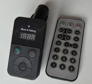 Modulator FM USB cu Bluetooth cu functie handsfree - imagine 2