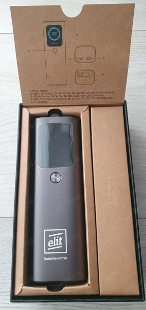 Baterie externa ultra rapida premium 165W, Samsung, Iphone, Huawei, Oppo, Xiaomi, OnePlus si laptop - imagine 3