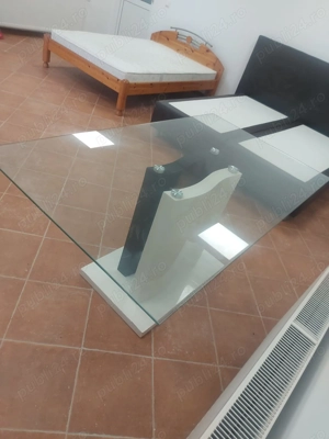 Masă de sticla de 8 persoane - imagine 2