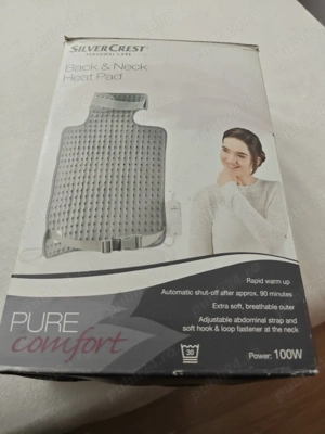 pernă electrică pentru spate și gât 