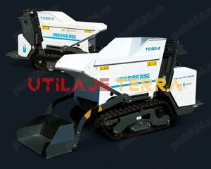 Mini-dumper Electric. Utilaje de construcții electrice