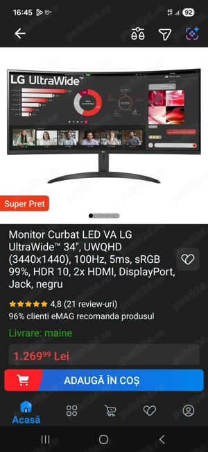 monitor LG - imagine 2