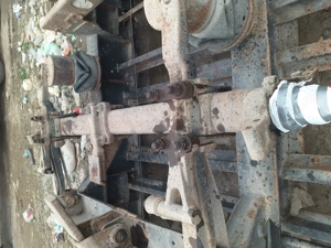 Vind axa (axe) BPW eco plus pătrată fără etrier butuc si disc cu arc - imagine 4