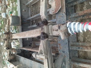 Vind axa (axe) BPW eco plus pătrată fără etrier butuc si disc cu arc - imagine 2