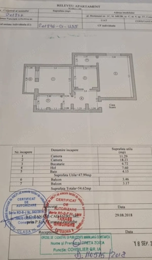 Apartament 2 camere decomandat Tomis Nord - imagine 10