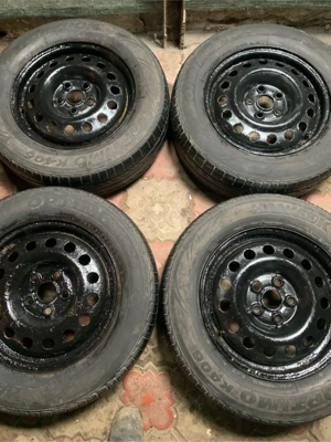 Vind 4 anvelope cu genti de w cu 5 frezoane Optimo 215/65/R16 /98H