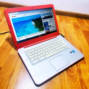 Laptop HP ChromeBook Rosu UltraSlim, Intel Celeron, HDMI, Livrare GRATUITA! - imagine 5