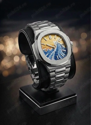 SEIKO MOD "Nautiko"   Piesă Unică, Pictată Manual