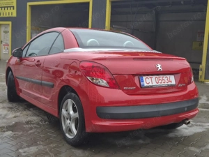 Peugeot 207 Cc   1.6 Benzina 120 CP   Km 131.258 Reali   Stare impecabila - imagine 8