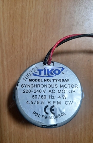 Motor sincron Tyco cu reductor TY-50AF 220-240V AC 4W 4.5-5.5 RPM - imagine 3