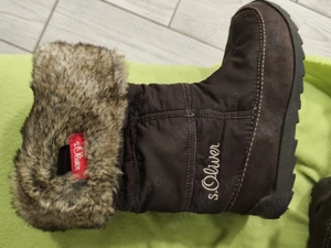 Cizme dama maro, numarul 38, S.Oliver, originale, pret 100 lei