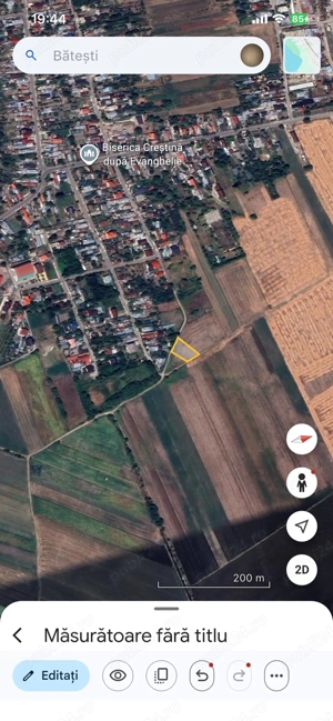 Teren intravilan ,1100mp, comuna Brazi sat Batesti - imagine 8