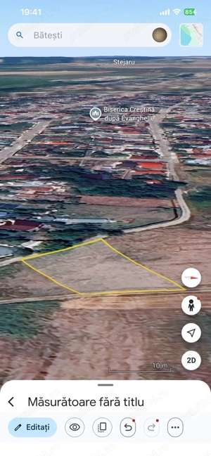 Teren intravilan ,1100mp, comuna Brazi sat Batesti - imagine 4