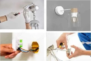 Electrician pentru lucrări rapide   montaj, reparații, verificări.