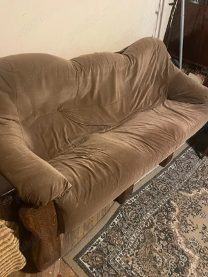 Set canapea si fotoliu